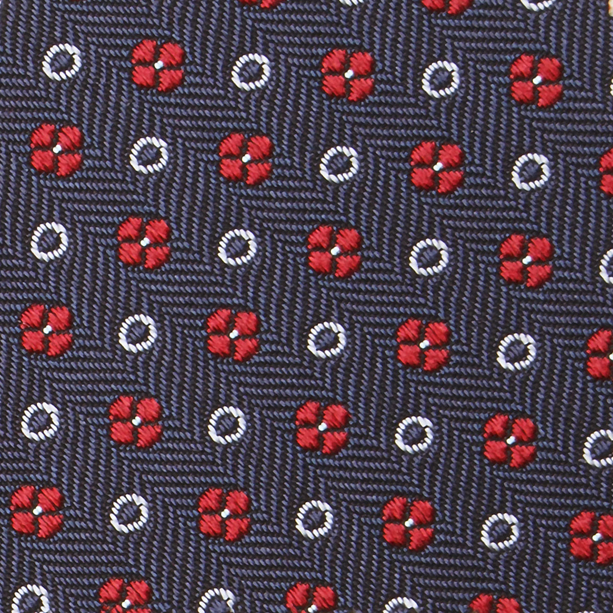 Bordeaux 3-Fold Bespoke Silk Tie — Caprice Bespoke®