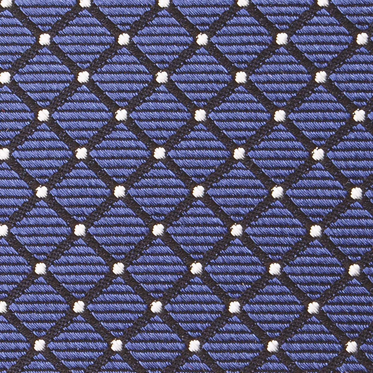 Steel Blue 5-Fold Bespoke Silk Tie — Caprice Bespoke®