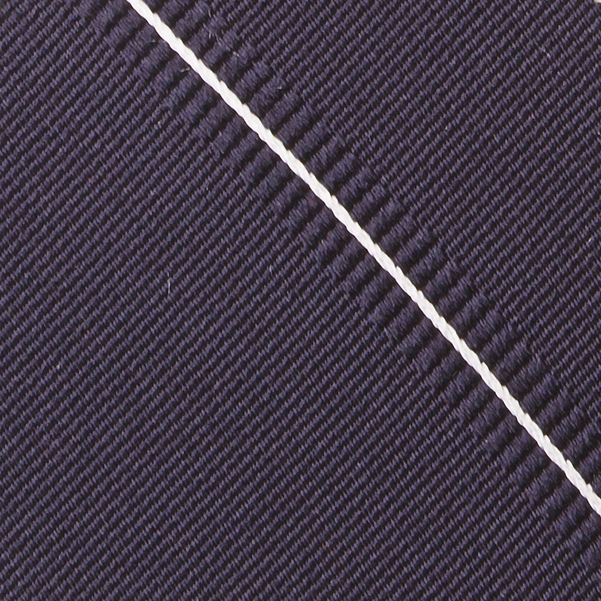 Classic Navy 7-Fold Bespoke Silk Tie — Caprice Bespoke®
