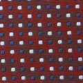 Burgundy 3-Fold Bespoke Silk Tie — Caprice Bespoke®