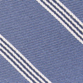 Cobalt Blue 3-Fold Bespoke Silk Tie — Caprice Bespoke®