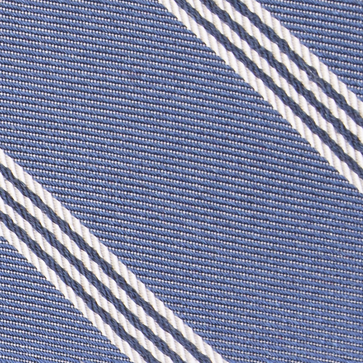 Cobalt Blue 3-Fold Bespoke Silk Tie — Caprice Bespoke®