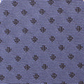Steel Blue 7-Fold Bespoke Silk Tie — Caprice Bespoke®