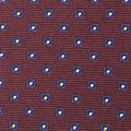 Burgundy 5-Fold Bespoke Silk Tie — Caprice Bespoke®