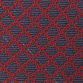 Graphite 3-Fold Bespoke Silk Tie — Caprice Bespoke®