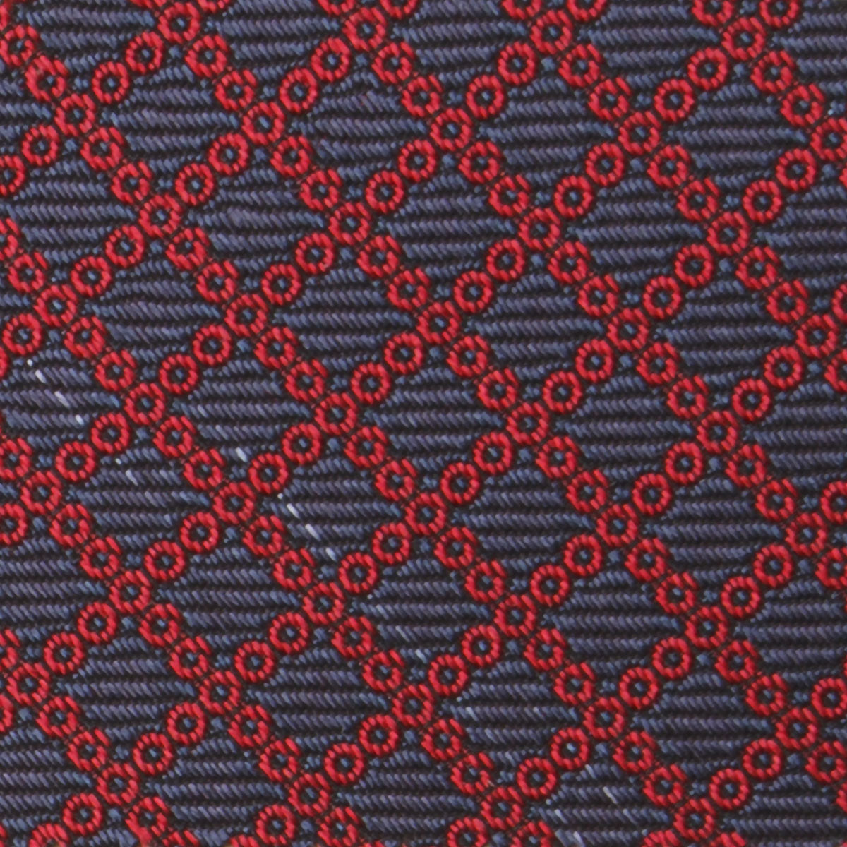 Graphite 3-Fold Bespoke Silk Tie — Caprice Bespoke®