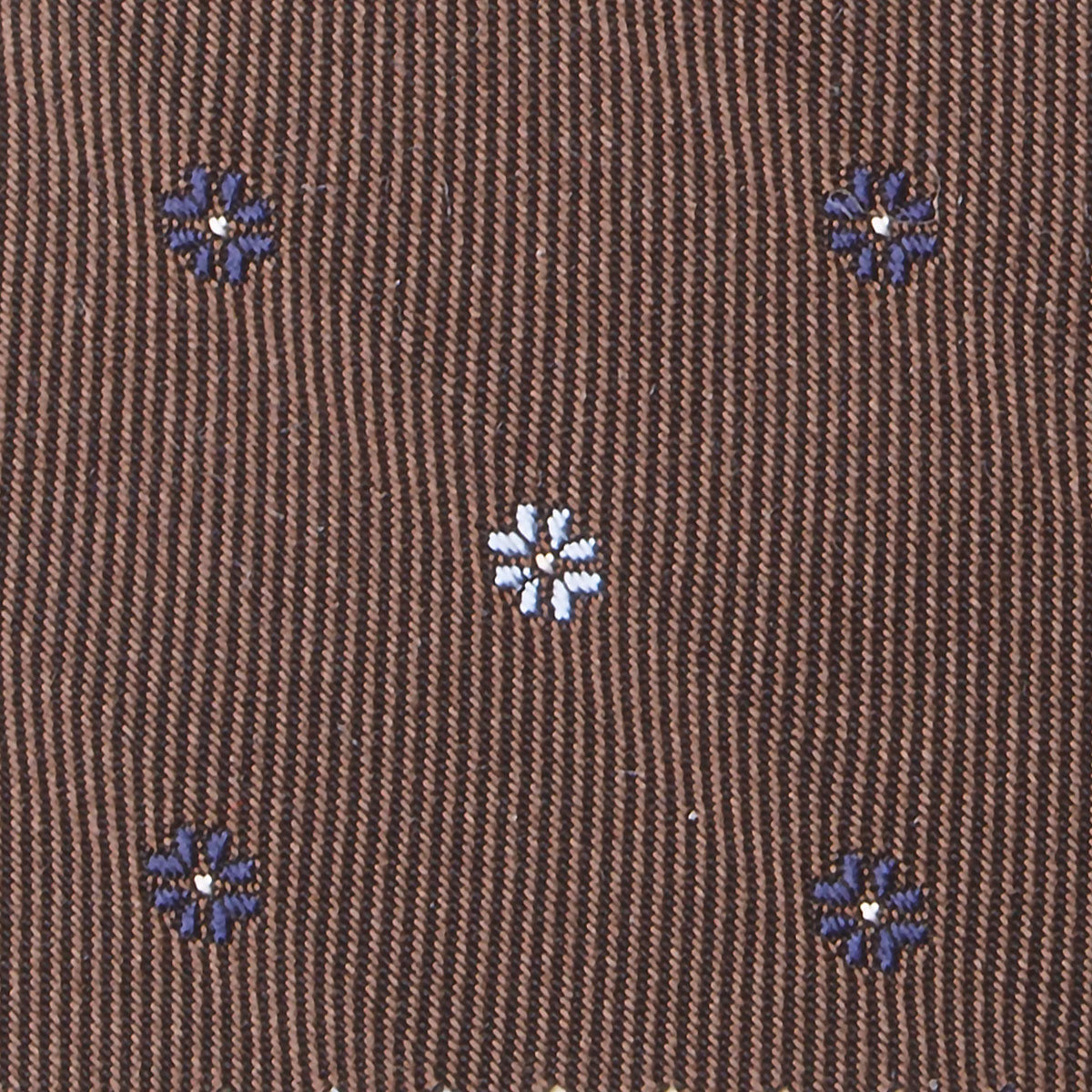Deep Red Floral 7-Fold Bespoke Silk Tie — Caprice Bespoke®
