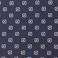 Midnight Blue 3-Fold Bespoke Silk Tie — Caprice Bespoke®