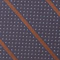 Slate Grey 5-Fold Bespoke Silk Tie — Caprice Bespoke®