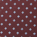 Burgundy 7-Fold Bespoke Silk Tie — Caprice Bespoke®