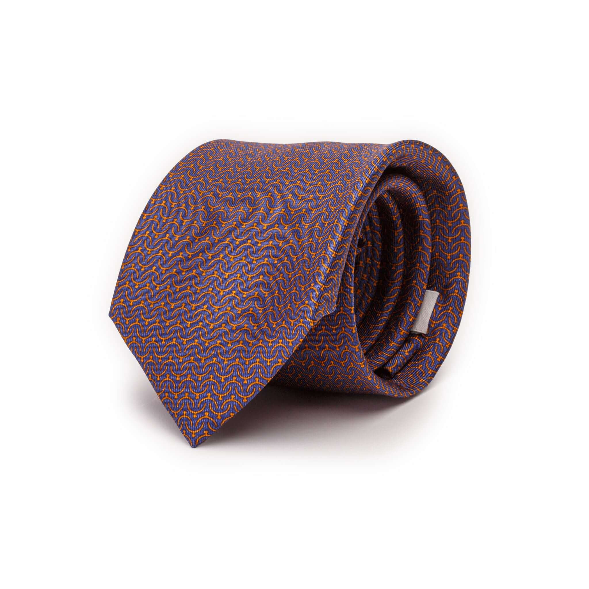 blue-silk-tie-with-rust-diapason-motifs-handmade-in-italy