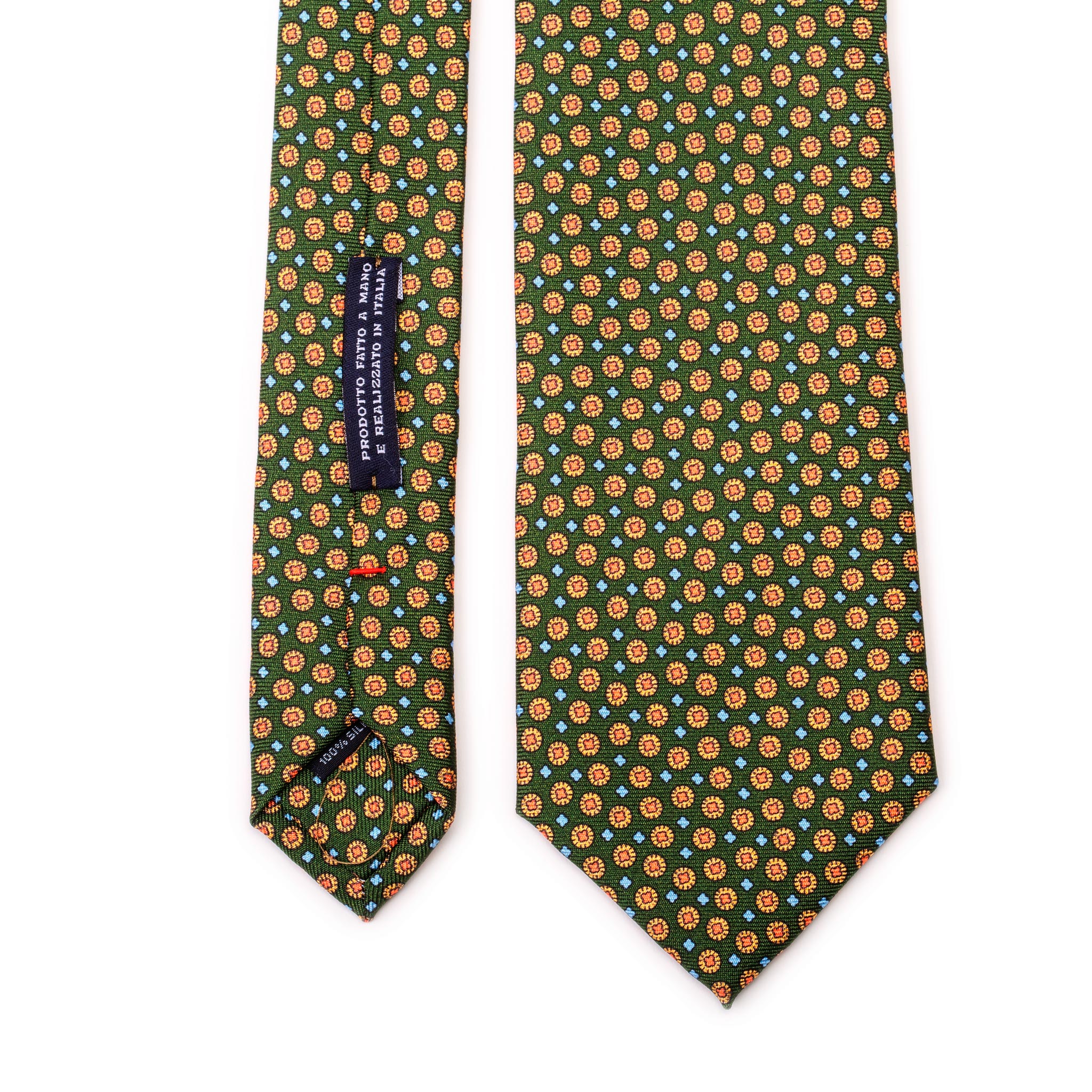 luxury-green-italian-silk-tie-with-gems-pattern