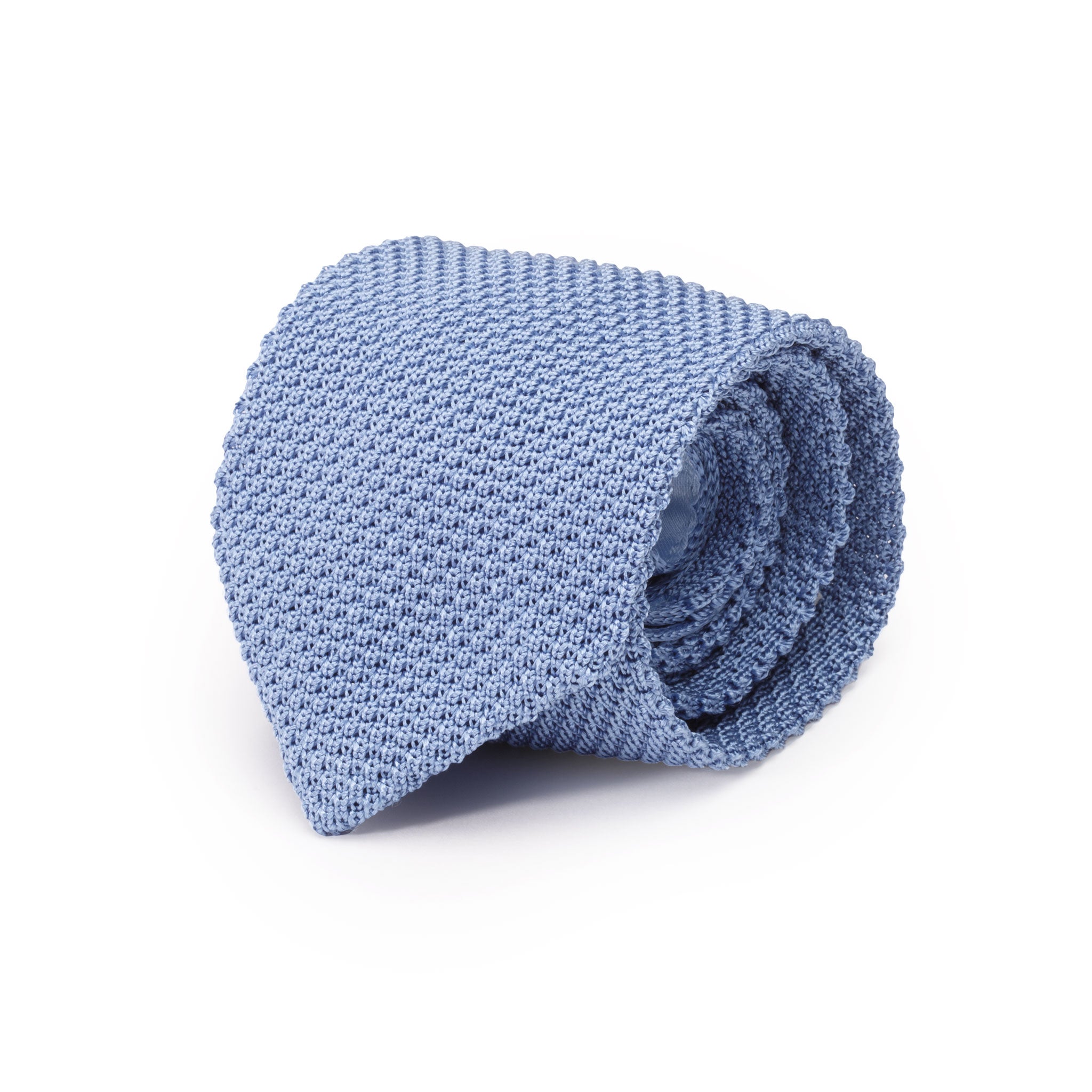 light-blue-knitted-silk-tie-handmade-in-italy