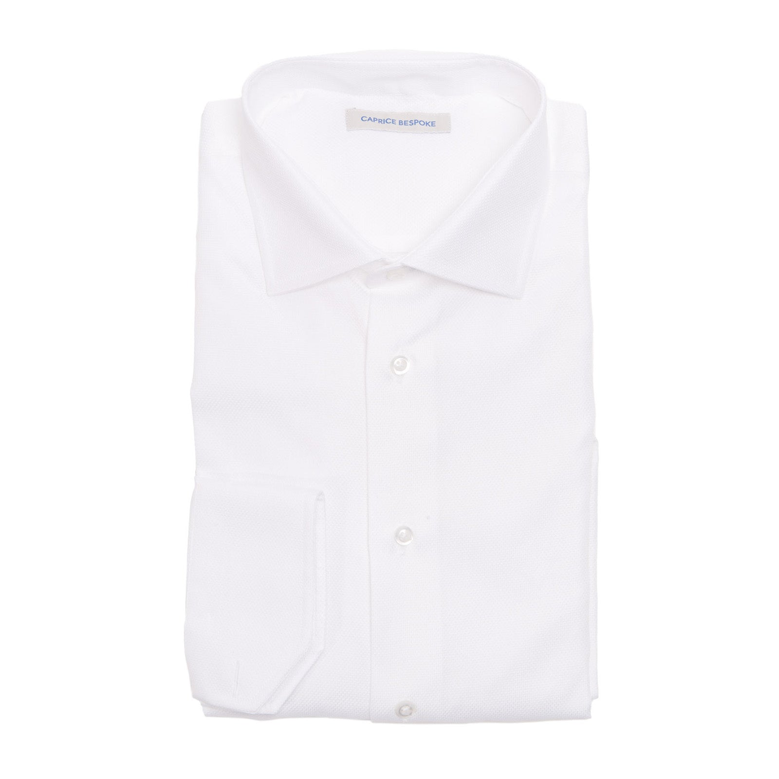 Camicia bianca in cotone e lino