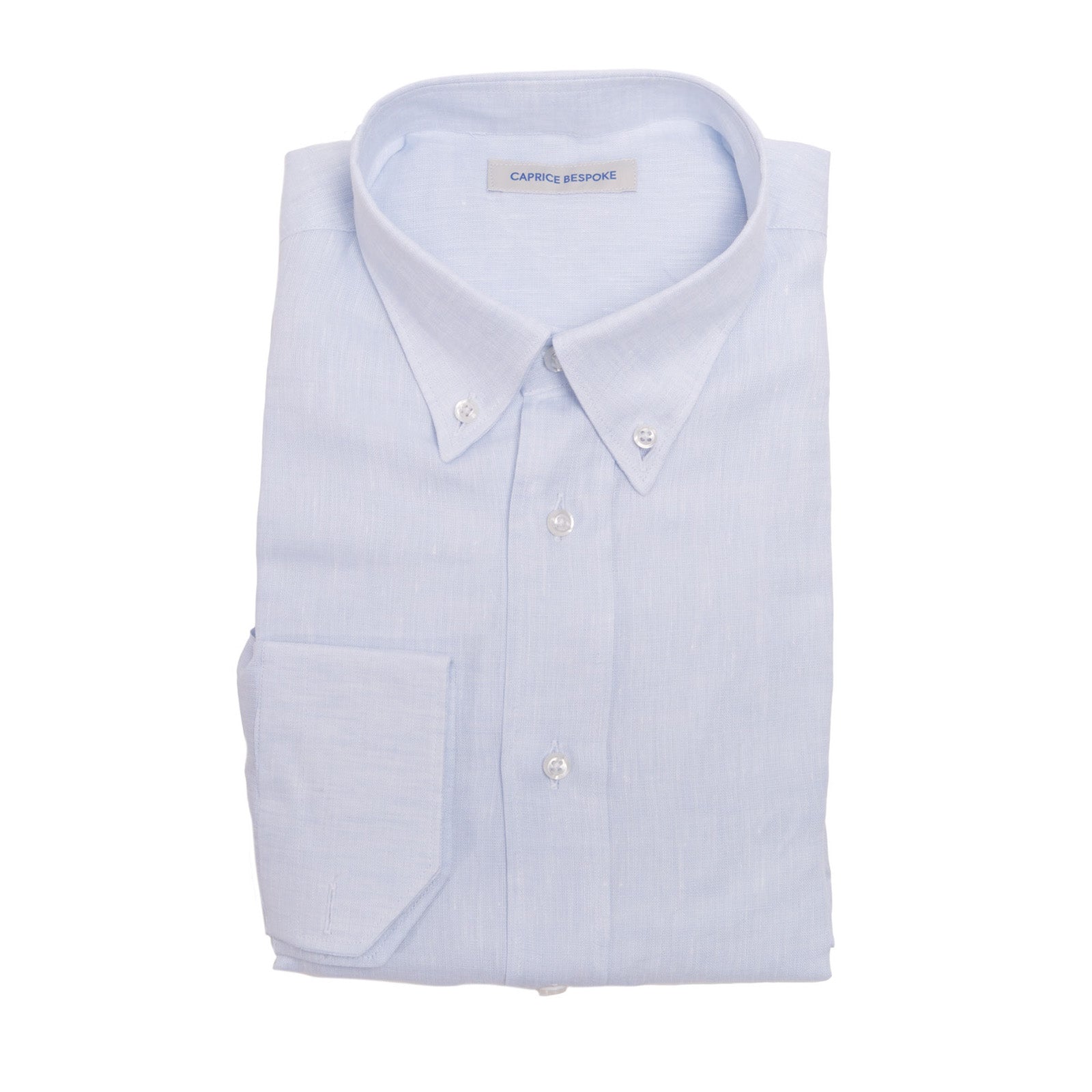 Camicia di lino azzurro