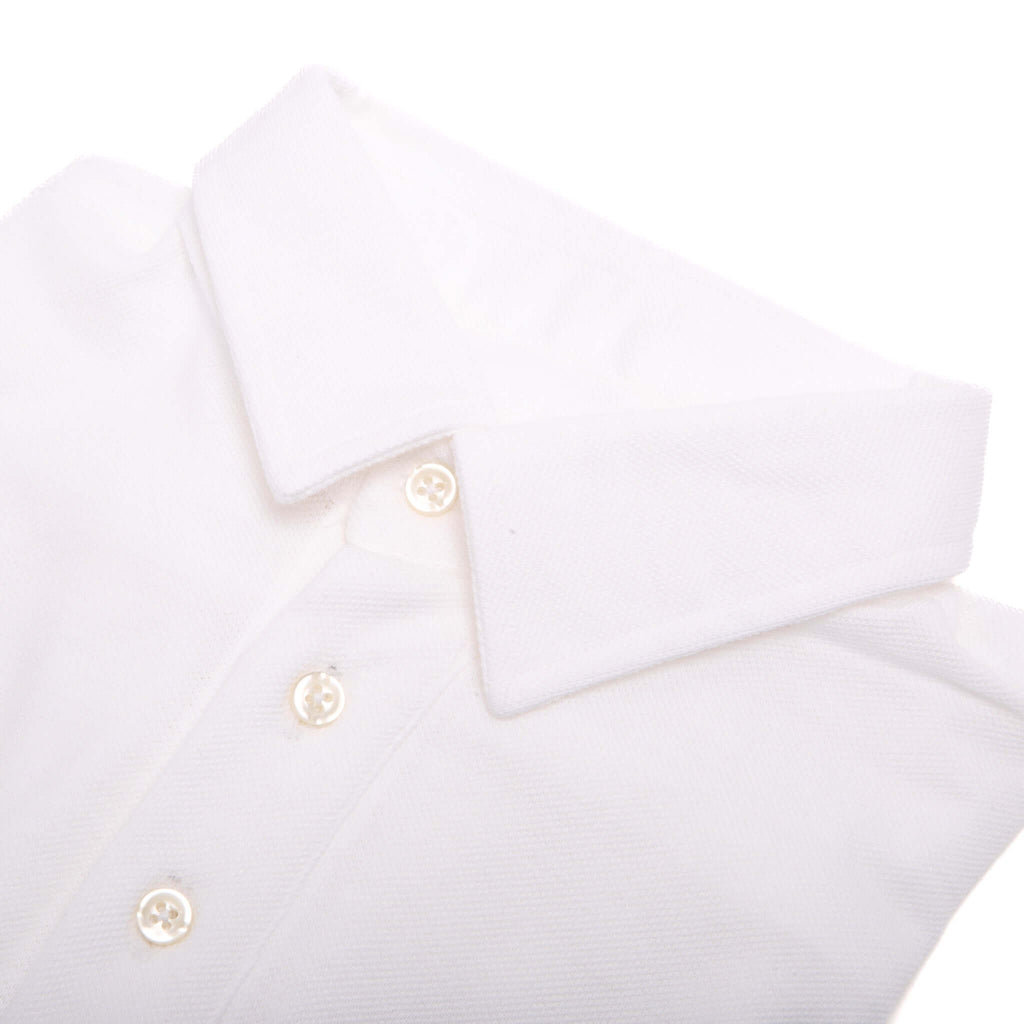 Short-Sleeved Polo Shirt, Double Twisted Fabric