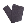 Khaki Cotton Dress Trousers with Side Adjuster – full view