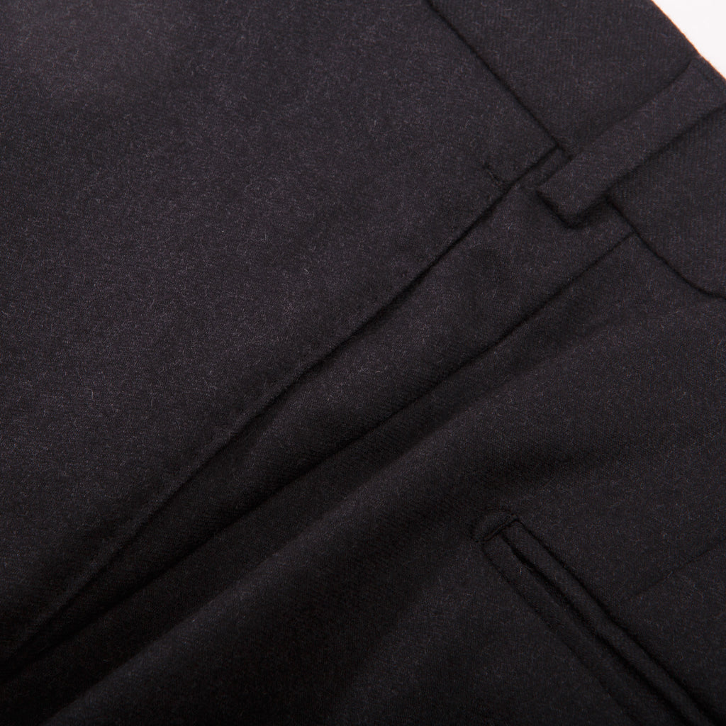 Light Blue Cotton Dress Trousers – front detail