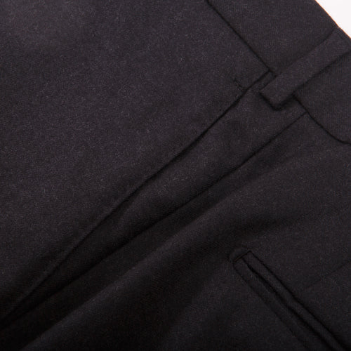 Light Blue Cotton Dress Trousers – front detail