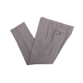 Grey Glen Plaid Wool Dress Trousers – full view