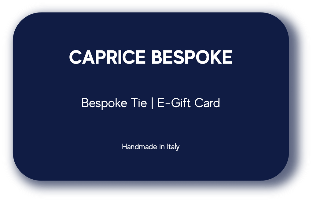 Carta regalo elettronica per cravatte su misura