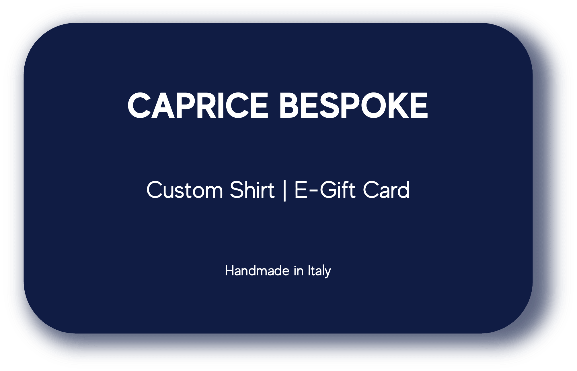 Carta regalo elettronica per maglietta personalizzata