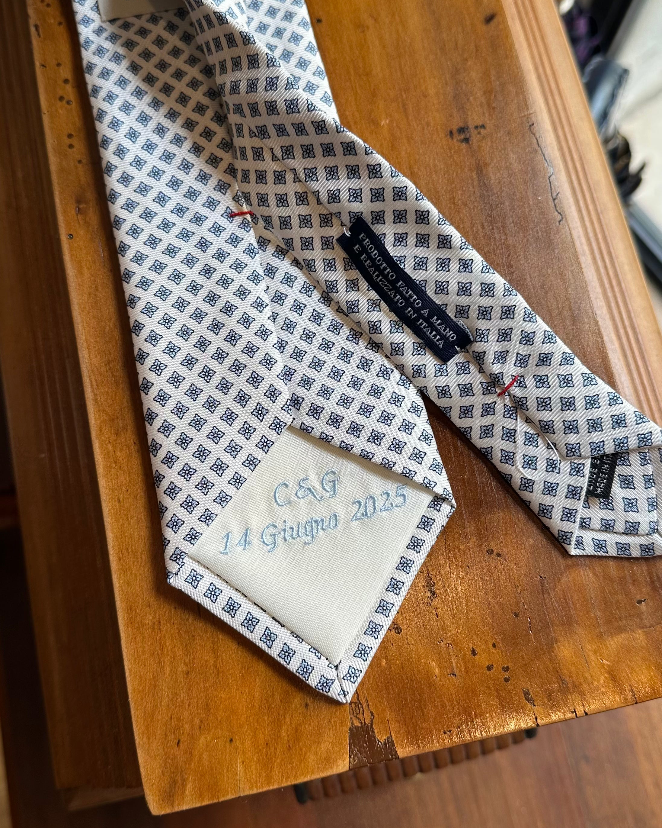 personalized-wedding-tie-with-embroidered-initials-and-wedding-date-by-caprice-bespoke
