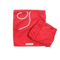 Red Cotton Boxer with Luxury Dust Bag – full view