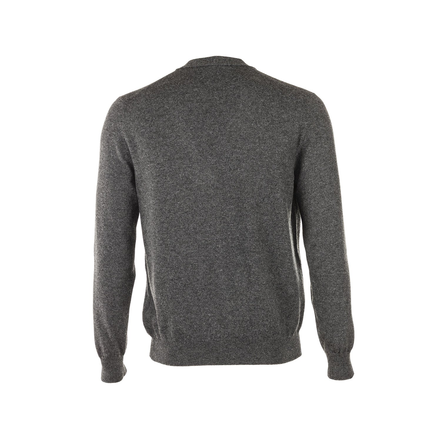 Luxury wool cardigan with refined button detail