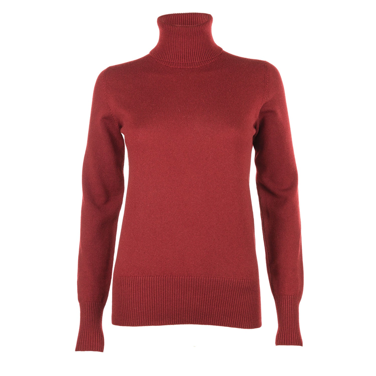 Women's Italian cashmere cycling knit with high cuffs in grey