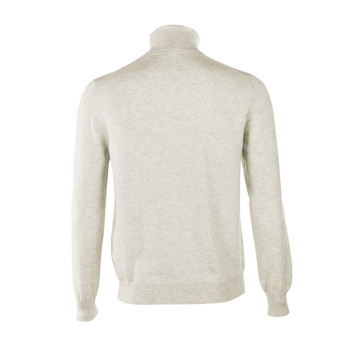 Luxe wool ciclista in charcoal with refined neckline