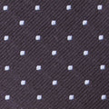 Midnight Dot 3-Fold Bespoke Silk Tie — Caprice Bespoke®