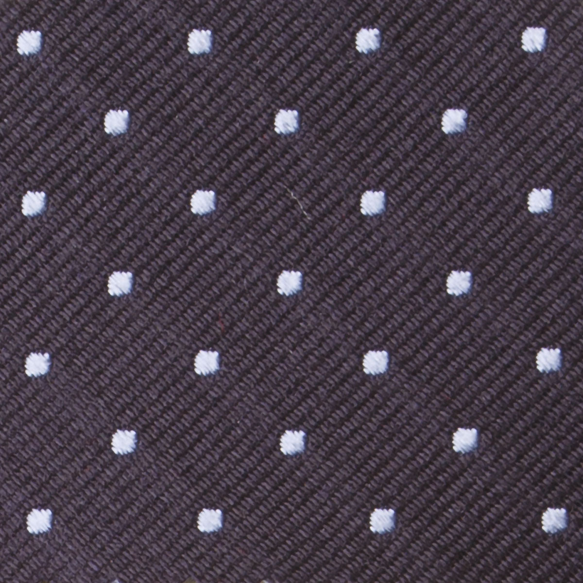 Midnight Dot 3-Fold Bespoke Silk Tie — Caprice Bespoke®
