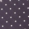 Midnight Dot 5-Fold Bespoke Silk Tie — Caprice Bespoke®