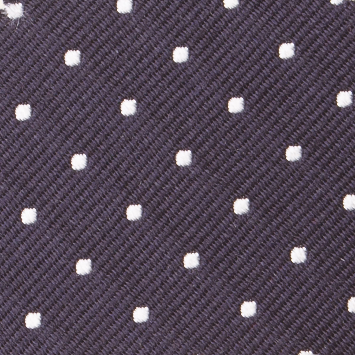 Midnight Dot 5-Fold Bespoke Silk Tie — Caprice Bespoke®