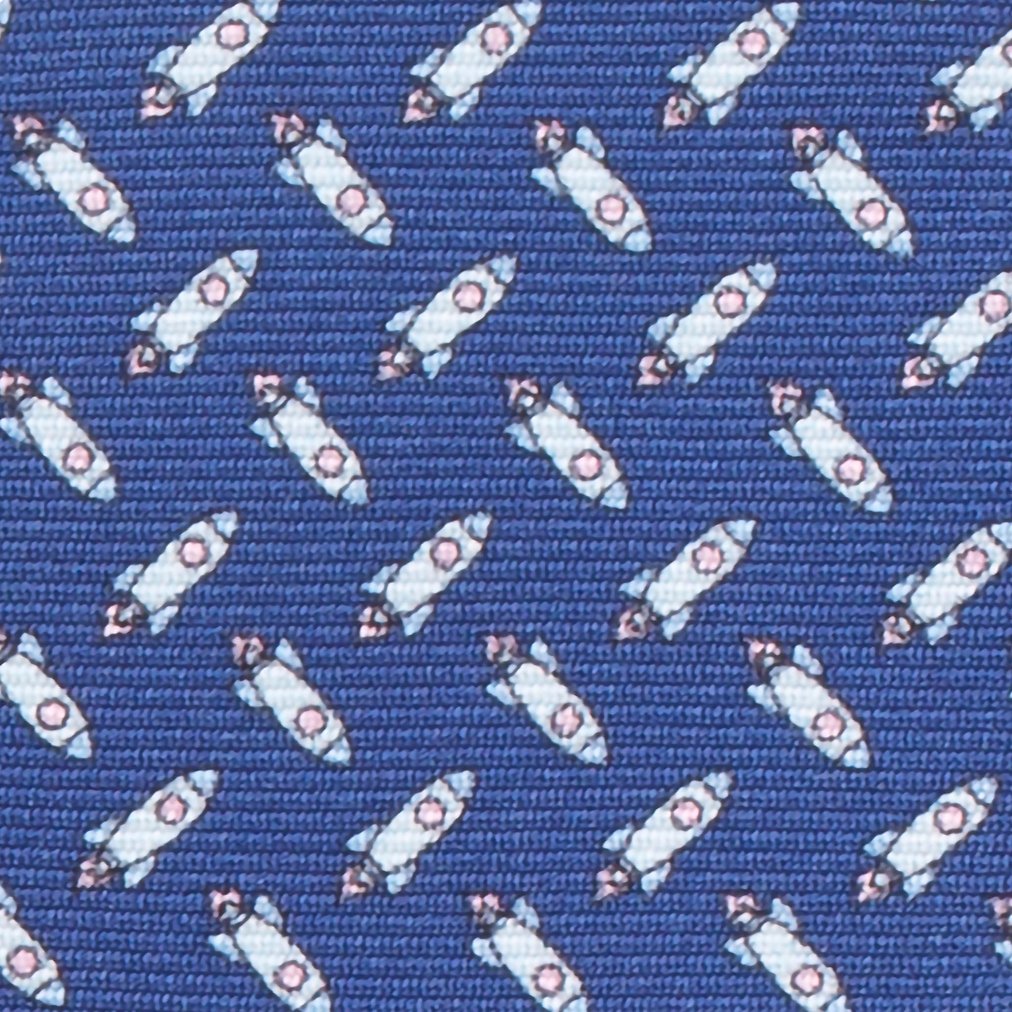Italian Printed Silk 3-Fold Bespoke Silk Tie — Caprice Bespoke®
