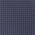 Navy Micro-Dot 3-Fold Bespoke Silk Tie — Caprice Bespoke®