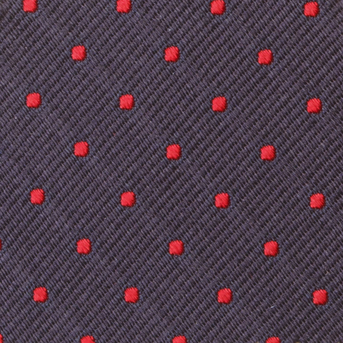 Midnight Dot 7-Fold Bespoke Silk Tie — Caprice Bespoke®