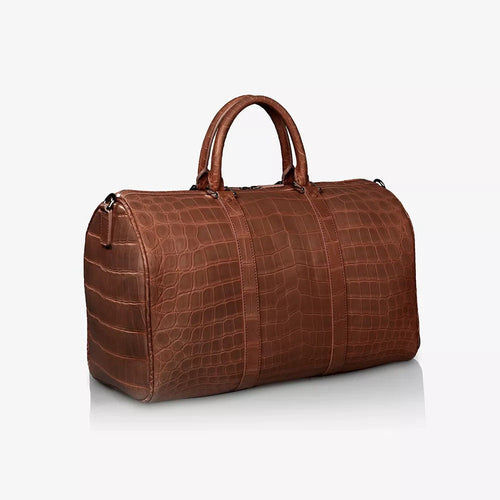italian-arapaima-leather-travel-bag-portofino-cites-certified-front