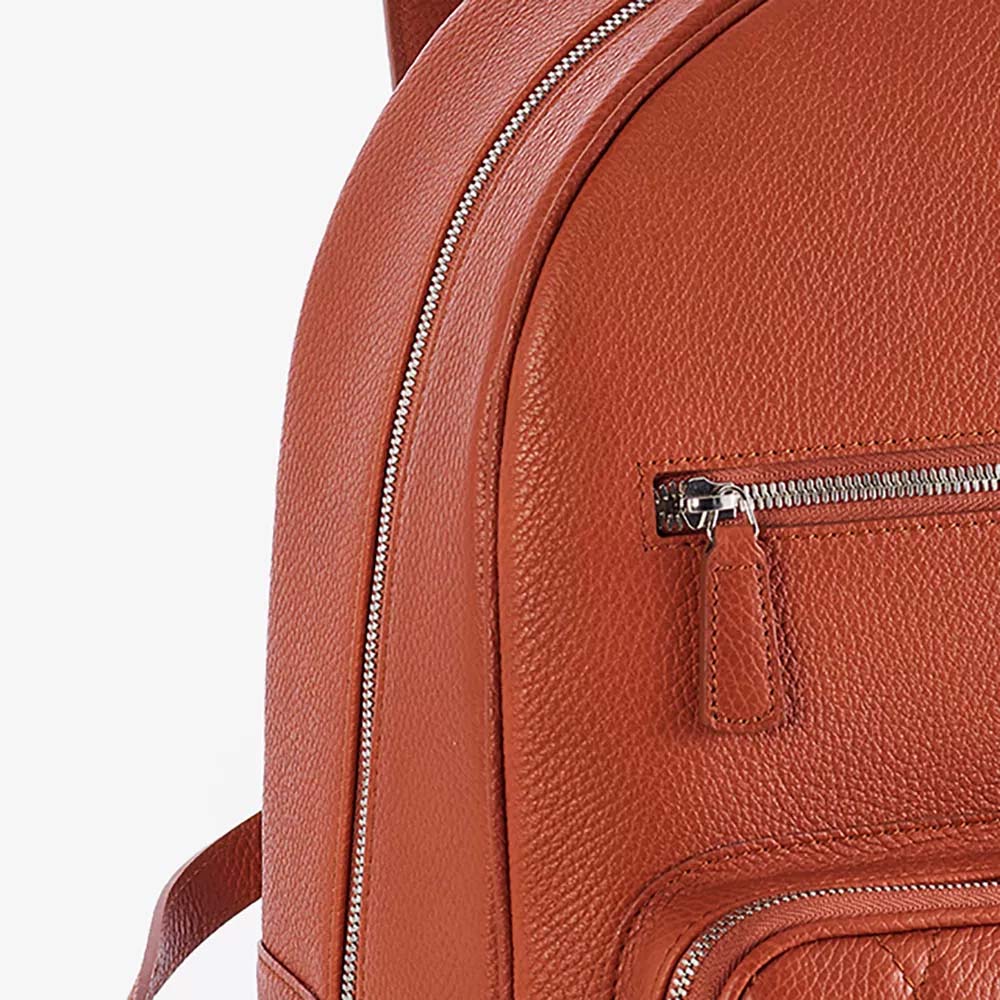 italian-calfskin-backpack-diamond-quilting-detail
