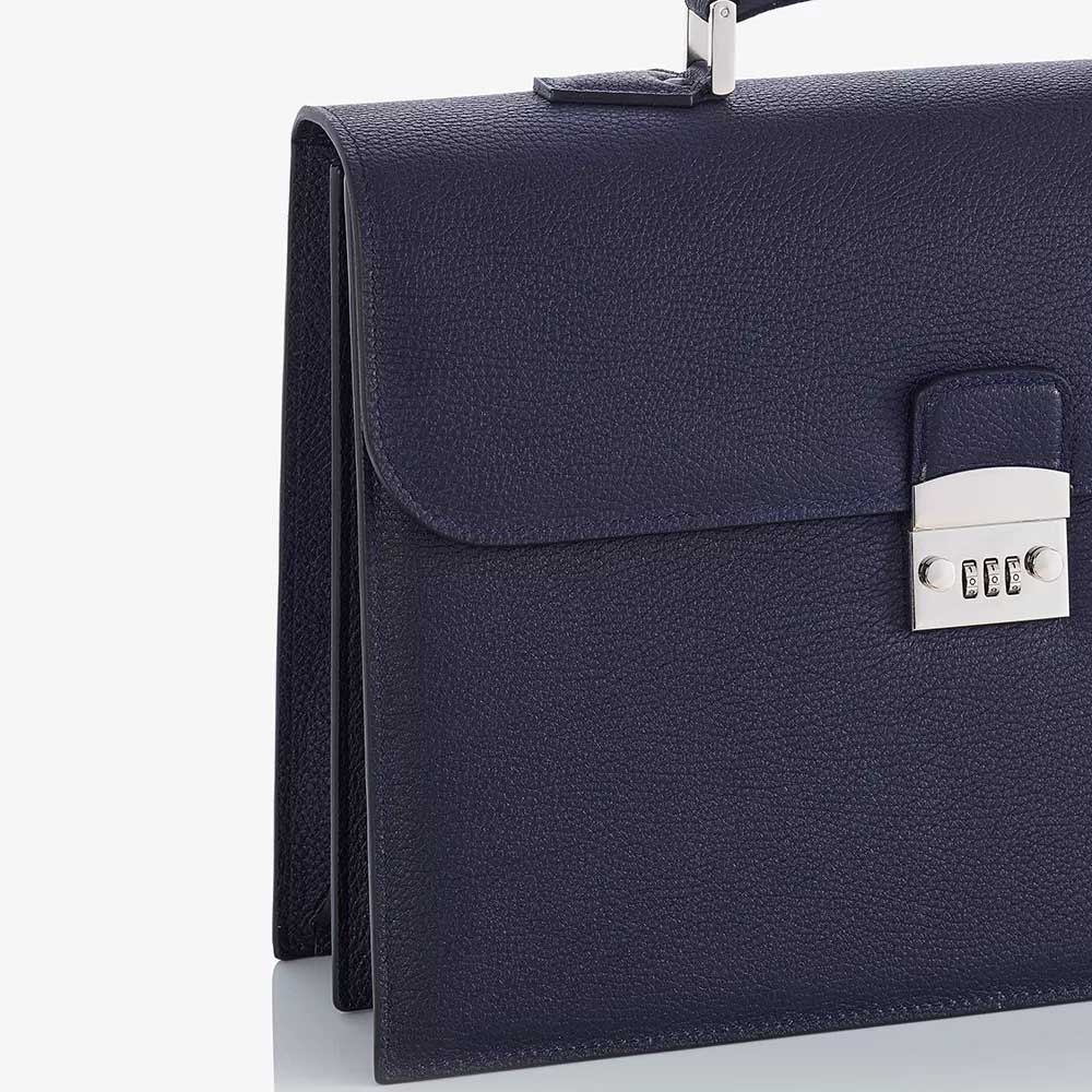 italian-calfskin-briefcase-navy-hand-finished-edge-detail